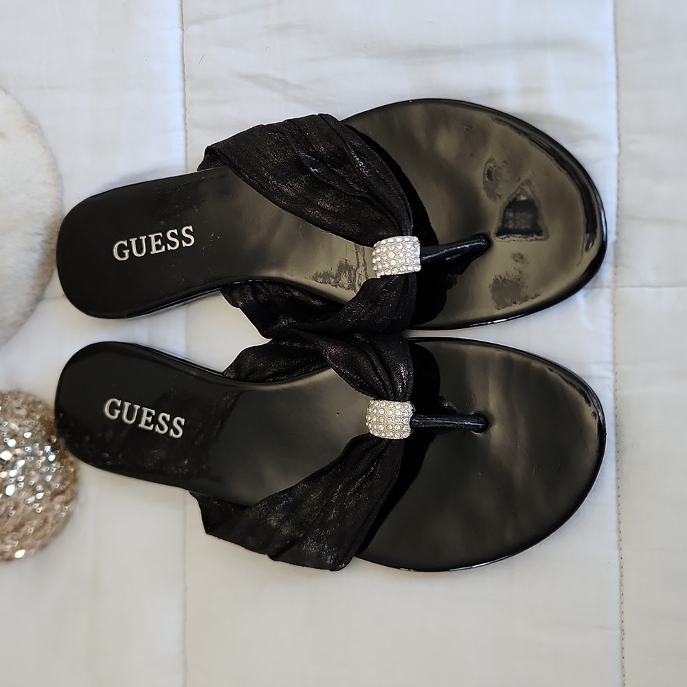 GUESS FABRIC THONGS